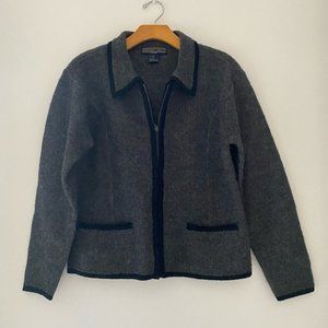Herman Geist Womens Wool Jacket Size:Petite Large